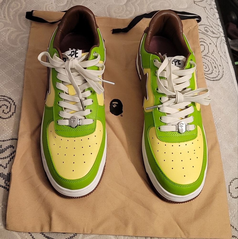 Green Sta Sneakers(for sale)